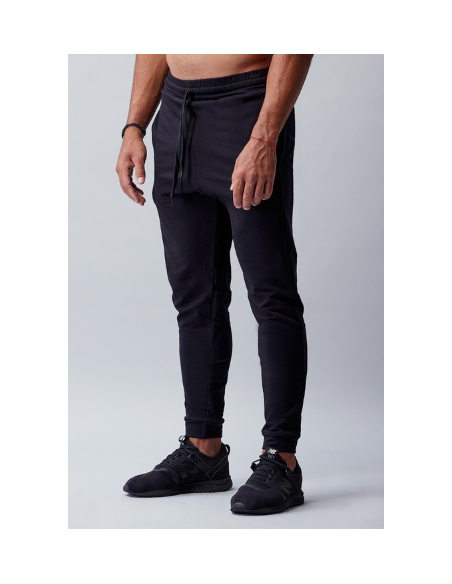 Pantalones elásticos en cuatro direcciones Tech para hombre, Negro